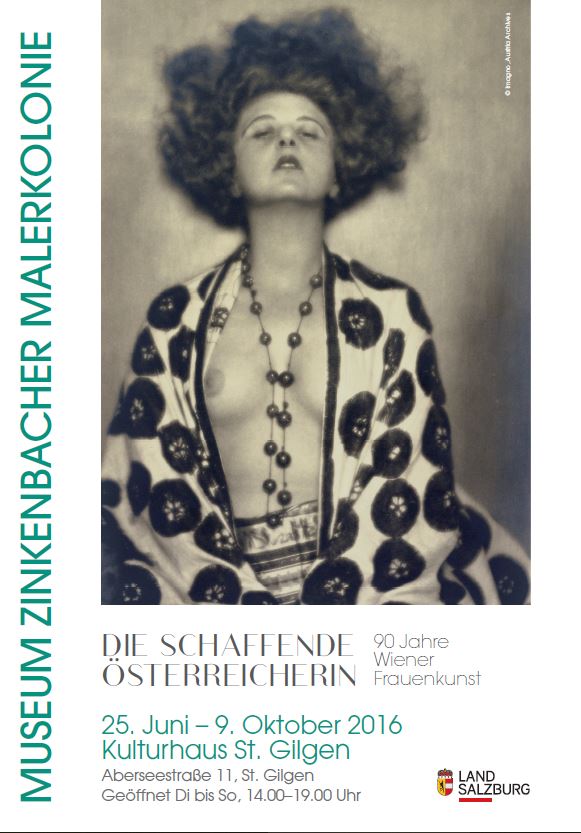 Plakat Die schaffende Österreicherin 2016