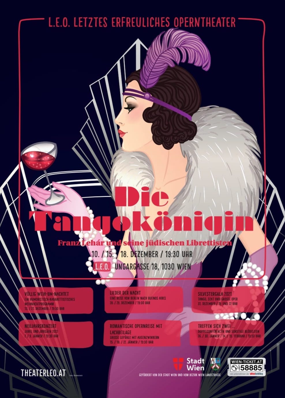 tangokönigin leo plakat